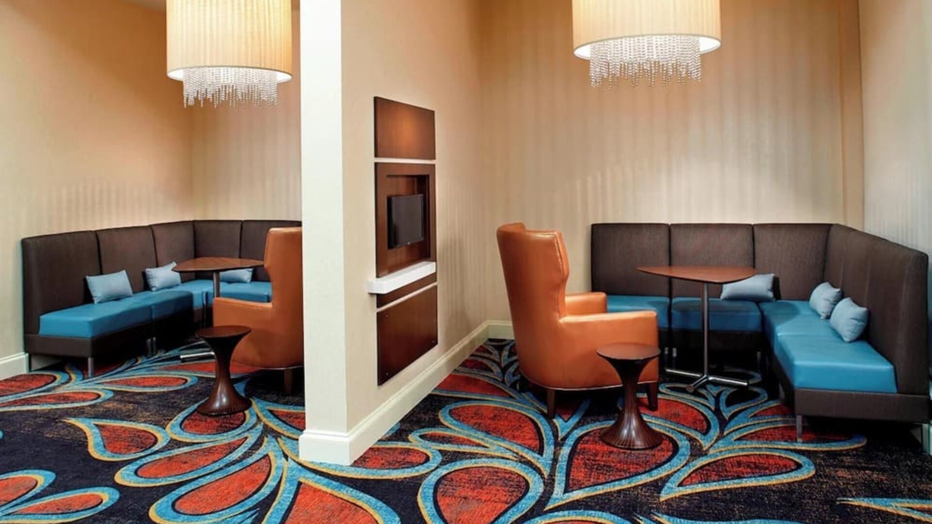 Media pods available at Residence Inn Secaucus.