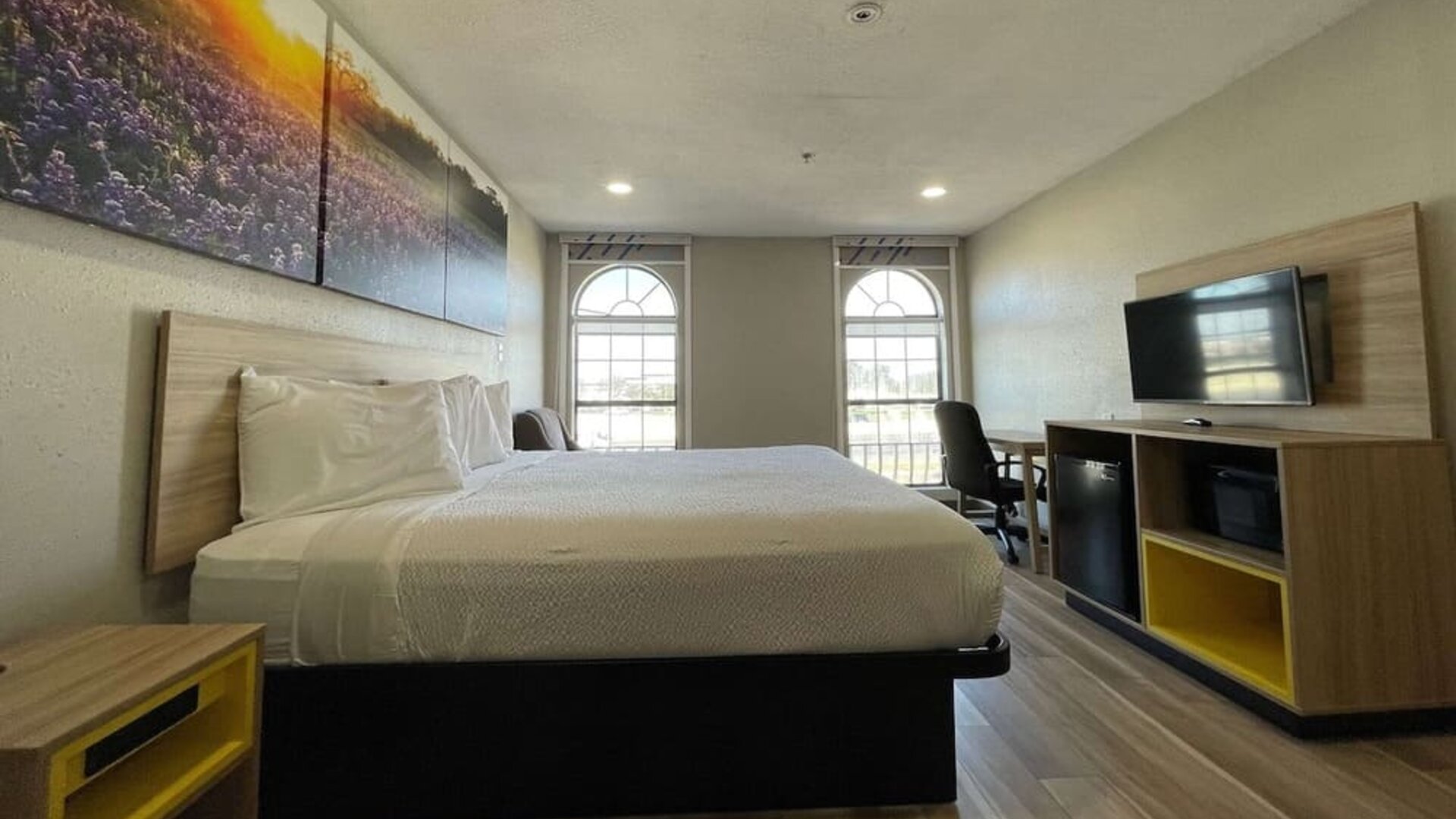 Day use room with work desk at Days Inn By Wyndham San Antonio Northwest/Seaworld.