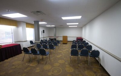 Meeting room at Atrium Hotel & Suites.