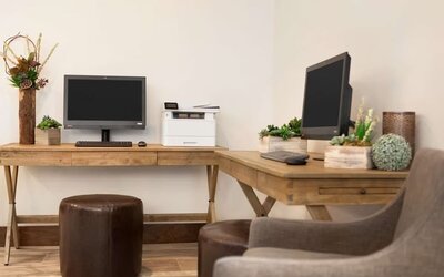 Business center available at Embassy Suites Boulder.
