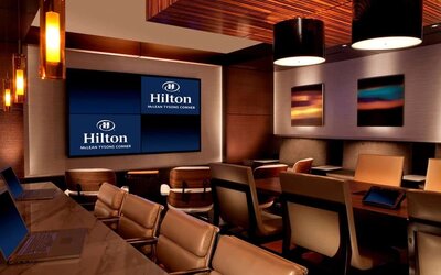 Professional meeting room at Hilton McLean Tysons Corner.
