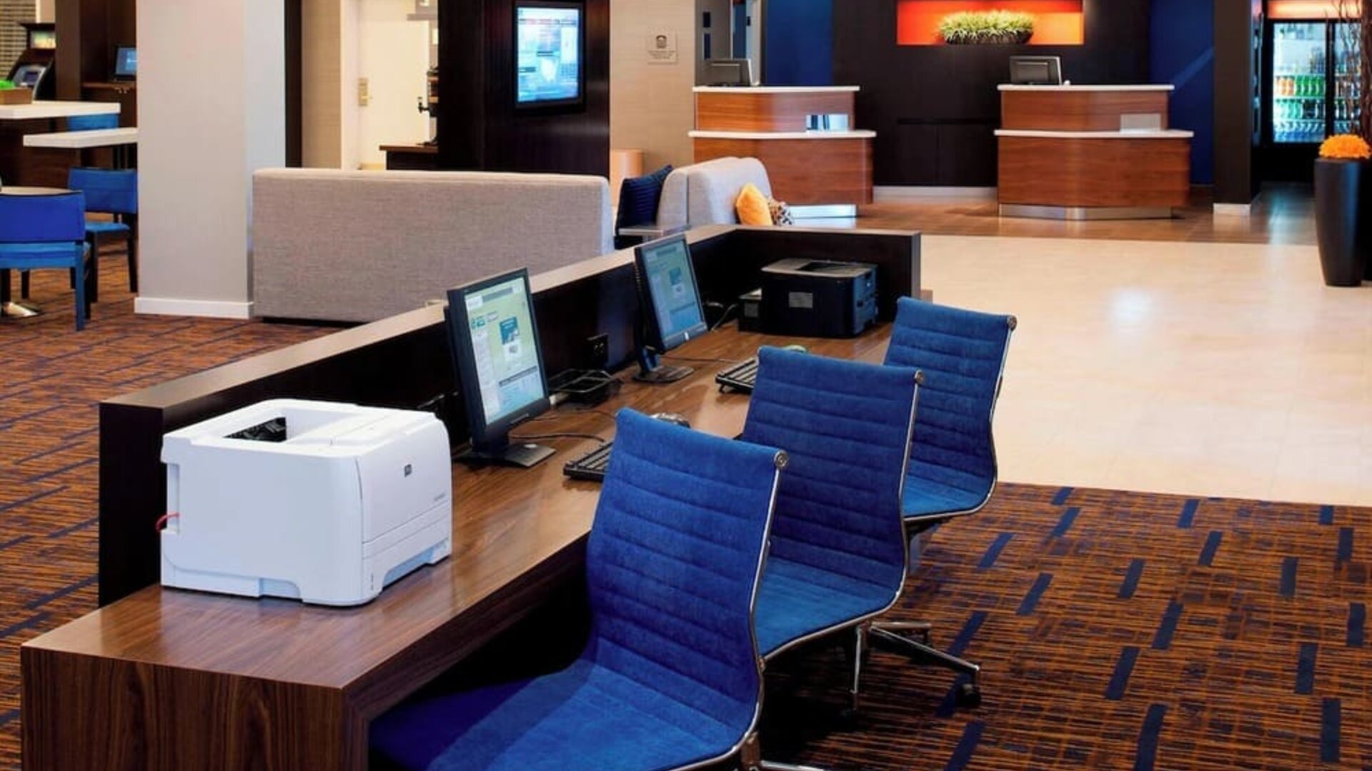 Business center available at Courtyard By Marriott Cypress Anaheim.
