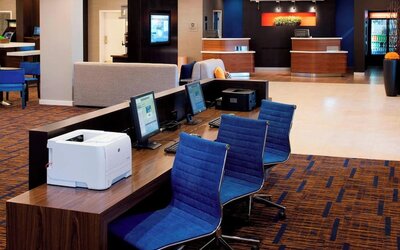 Business center available at Courtyard By Marriott Cypress Anaheim.