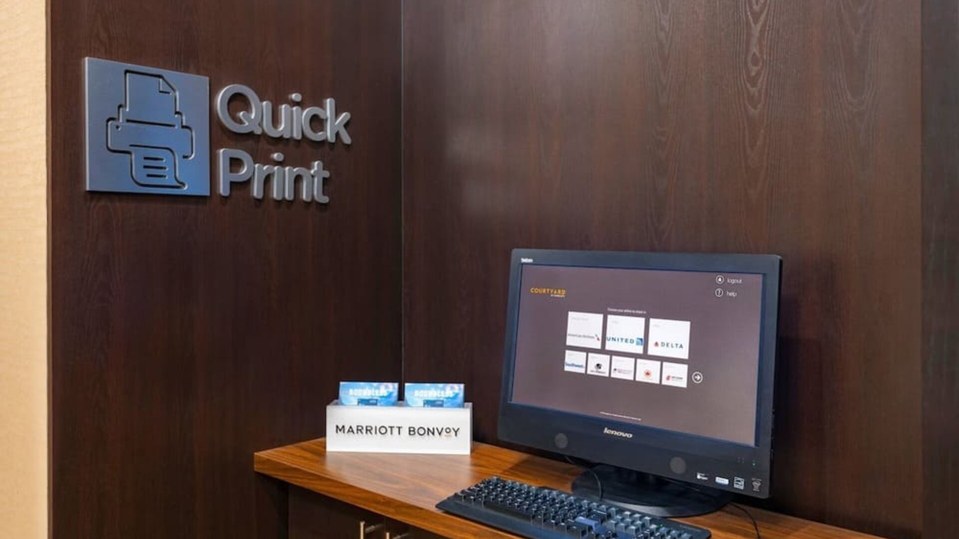 Business center available at Courtyard By Marriott Santa Ana Orange County.