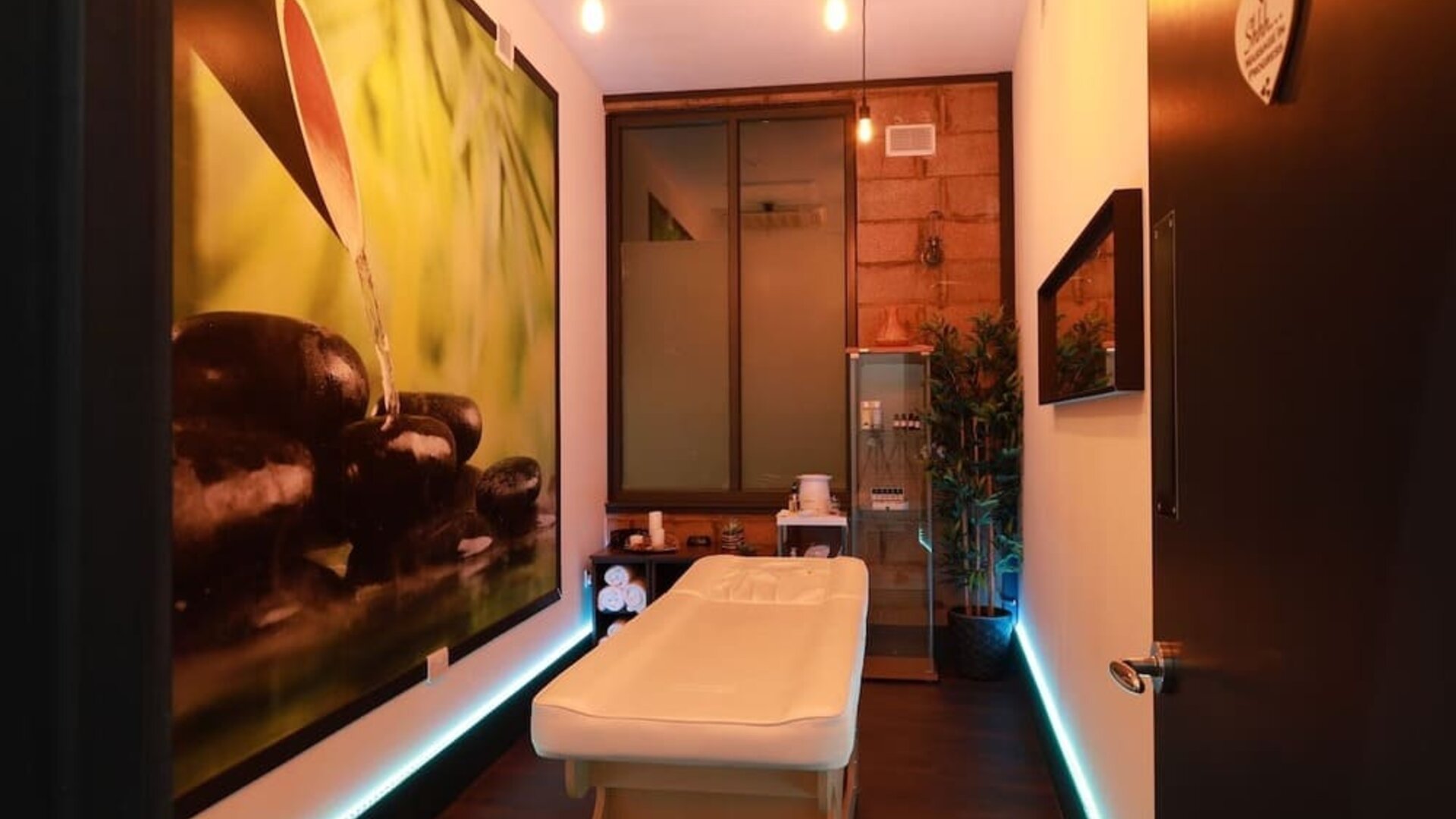 Spa treatments at London City Airport Hotel.