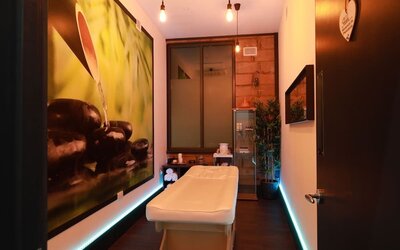 Spa treatments at London City Airport Hotel.