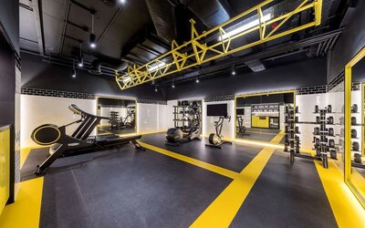 Well equipped fitness center at nhow London.