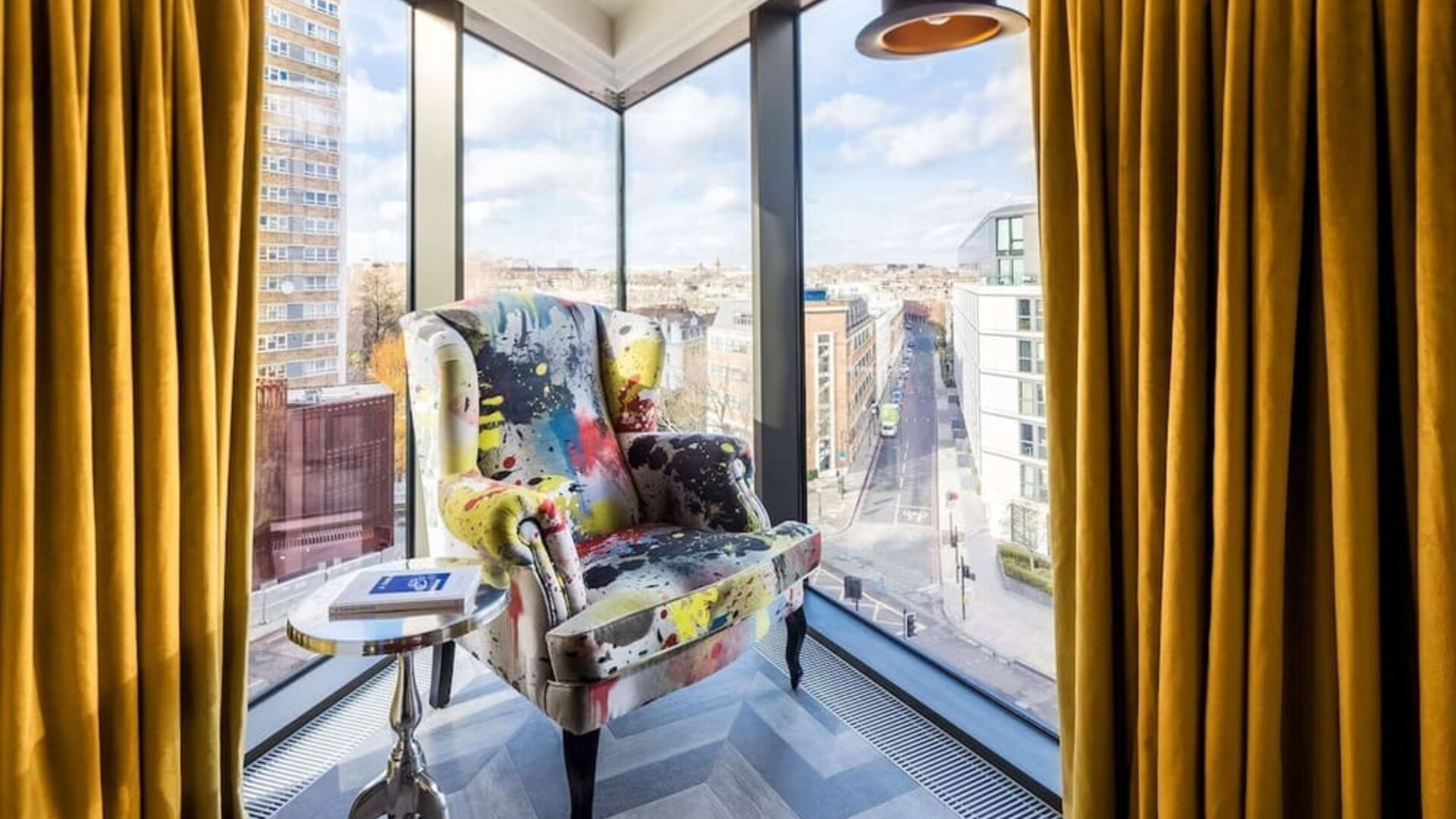 Room view at nhow London.