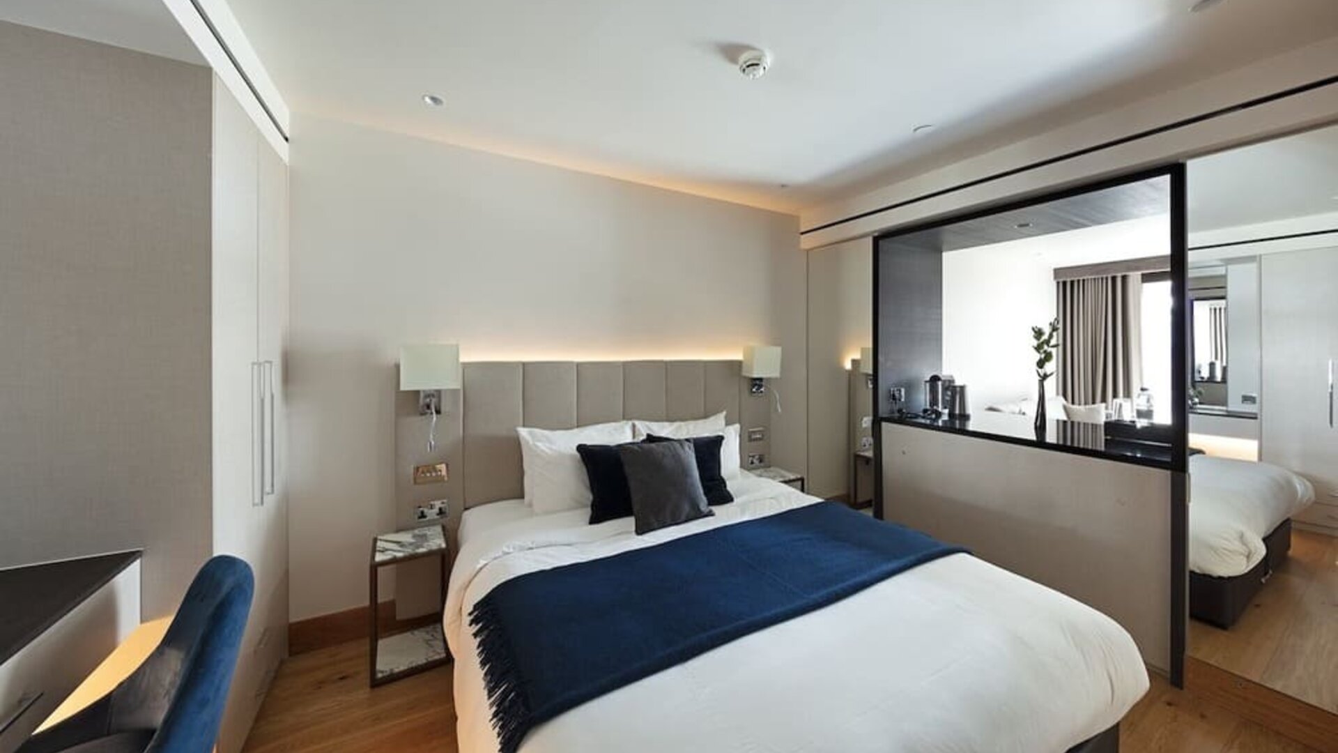 Standard day use room with work desk at Tower Suites Hotel by Blue Orchid.