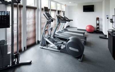 Fitness center available at Homewood Suites By Hilton San Jose Airport-Silicon Valley.
