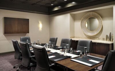 Meeting room at Marriott Boca Raton.