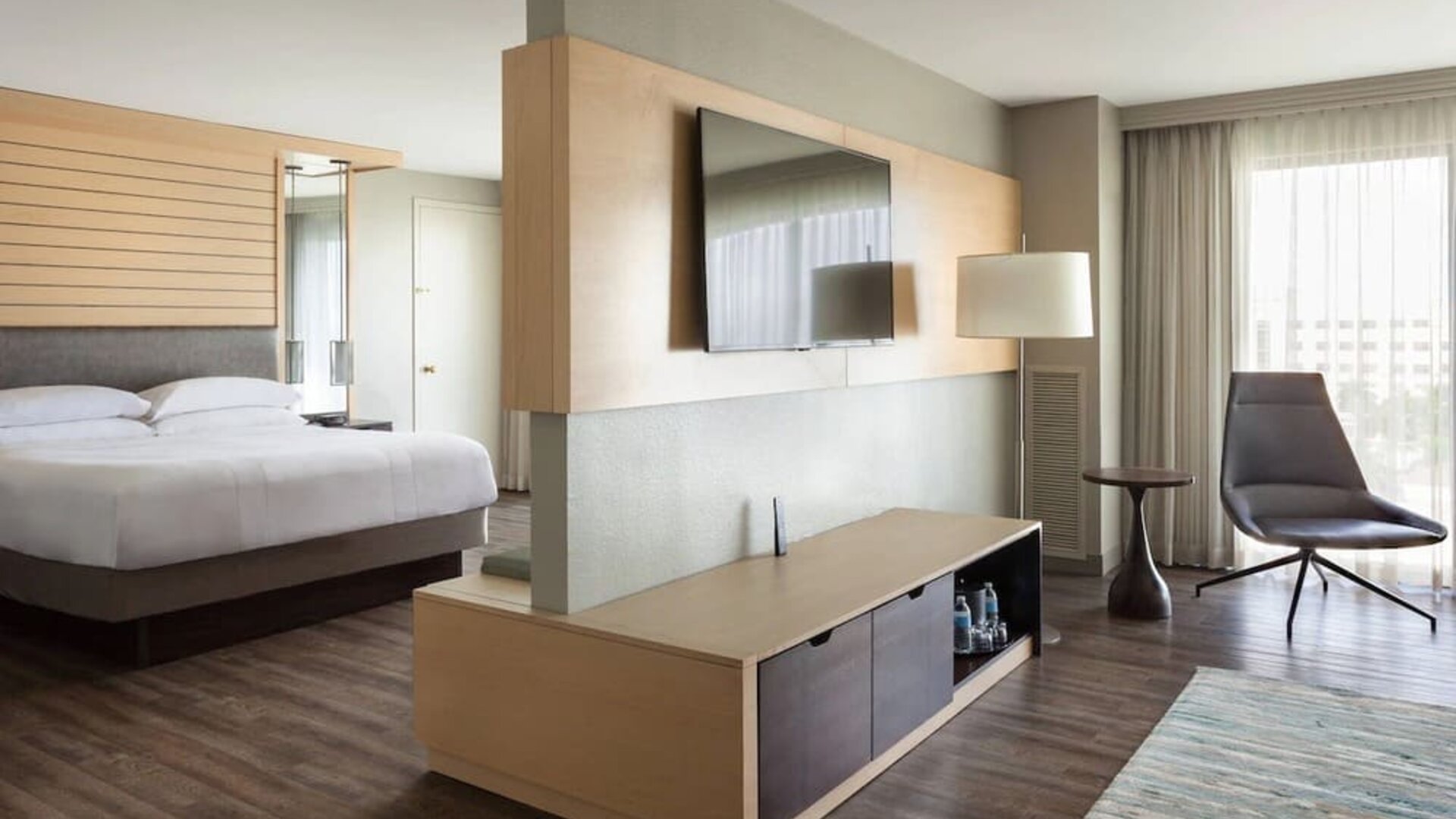 Day use room with living area at Marriott Boca Raton.