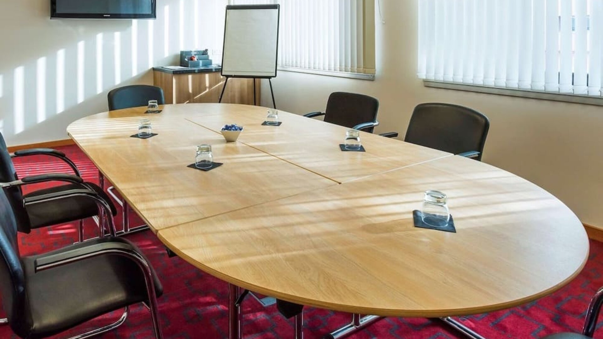 Professional meeting room at ibis Styles Birmingham NEC.
