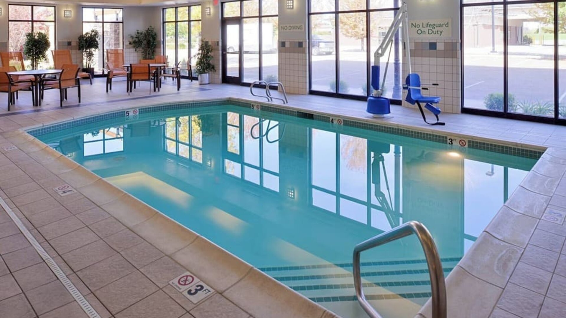 Refreshing indoor pool at Courtyard By Marriott Boise West/Meridian.