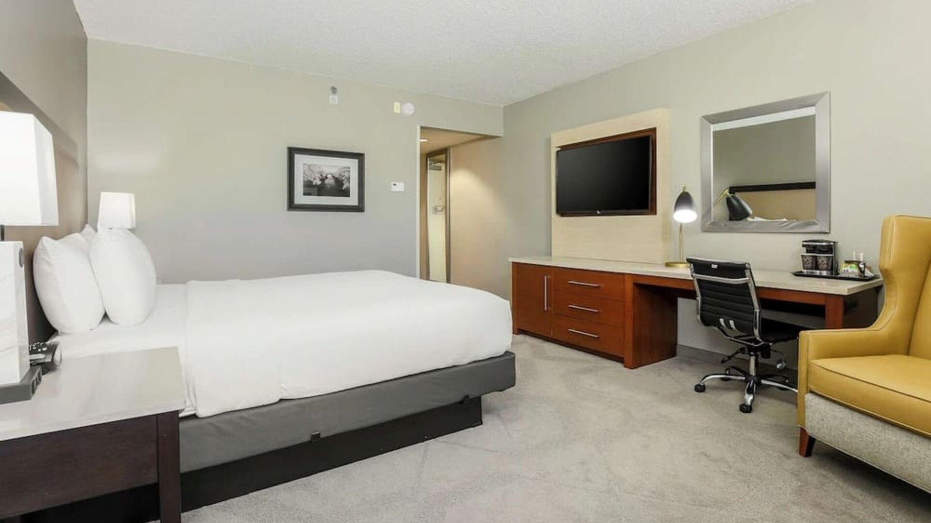 Day use room with work desk at DoubleTree By Hilton Austin University Area.