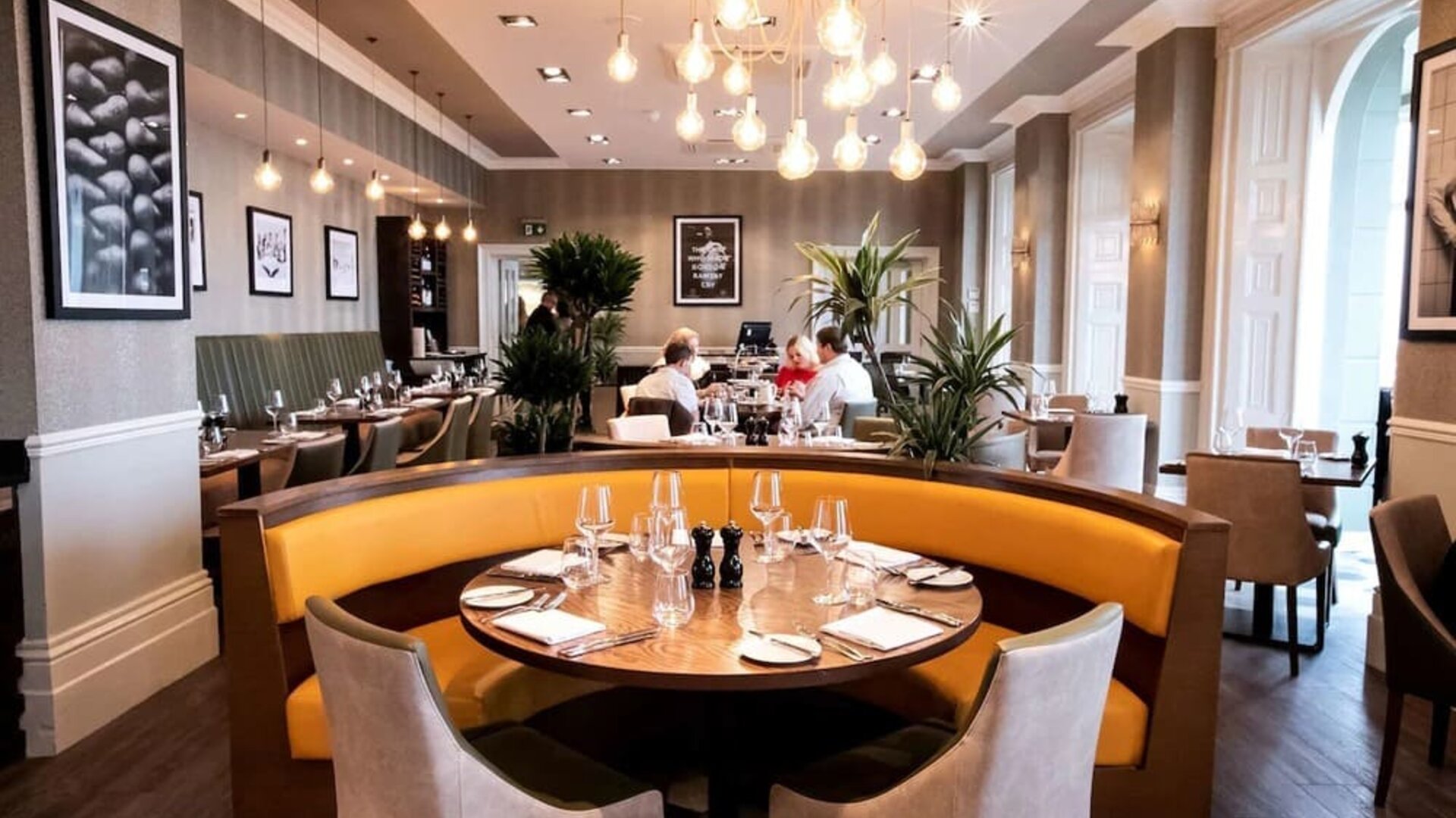 On-site restaurant at Best Western Plus Dover Marina Hotel & Spa.