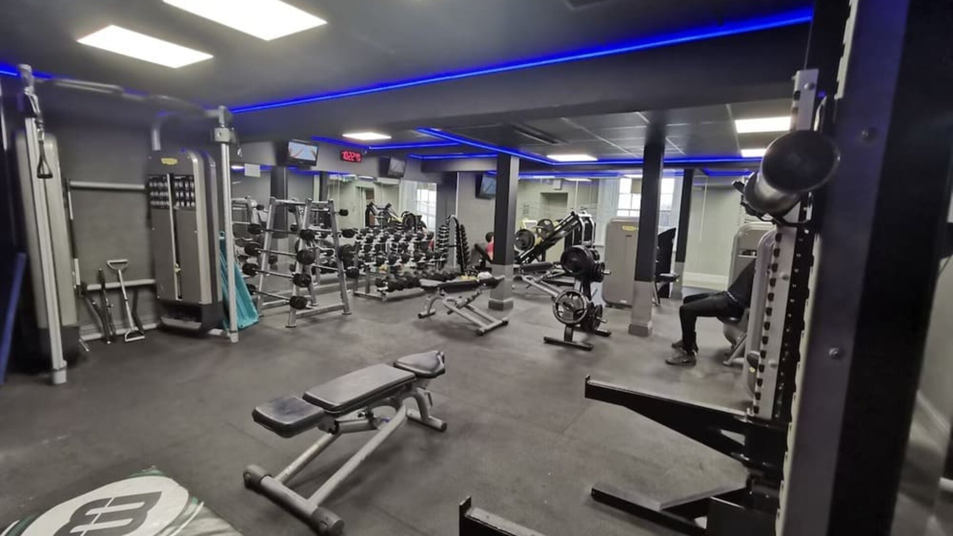 Fully equipped fitness center at Best Western Plus Dover Marina Hotel & Spa.