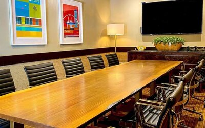 Meeting room at The Garland.