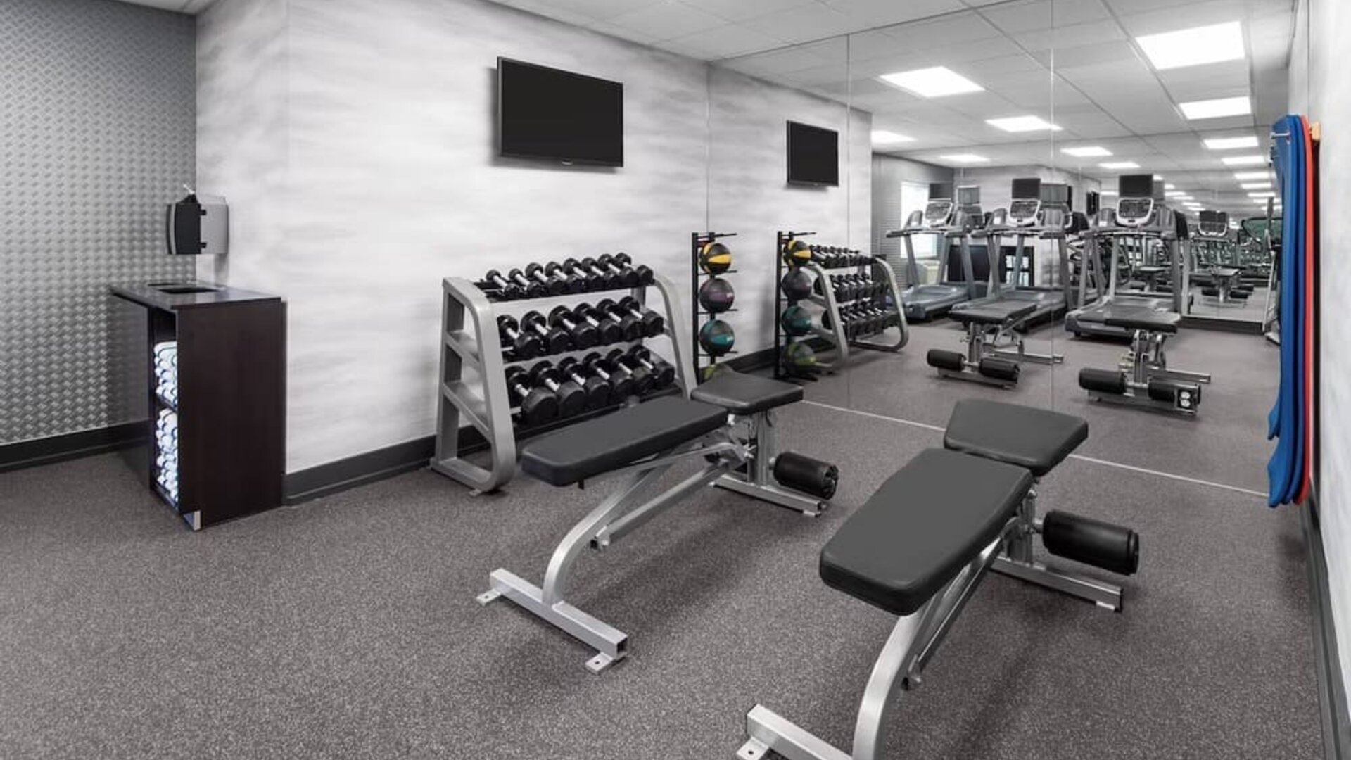 Fitness facility at Fairfield Inn By Marriott Denver Airport.