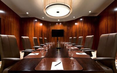 Meeting room at Hyatt Regency Dallas.