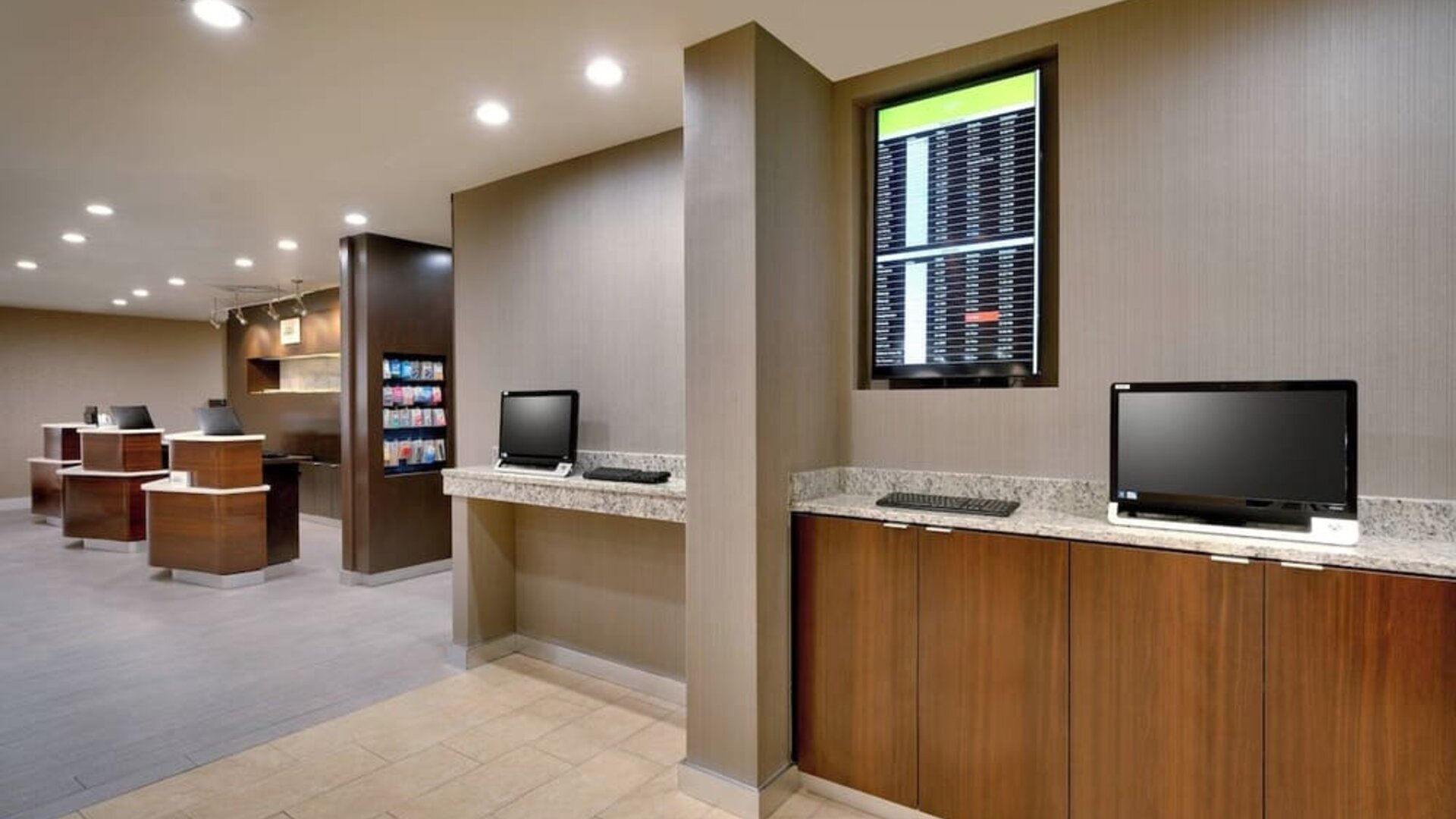 Business center available at Courtyard By Marriott Charlotte Airport/Billy Graham Parkway.