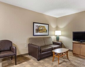 TV lounge at Extended Stay America.