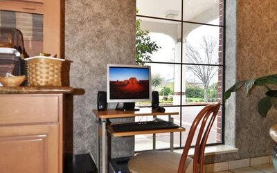 Business center available at Best Western Pearland Inn.