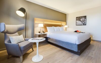 Day use room with natural light at Radisson Hotel Sunnyvale Silicon Valley.