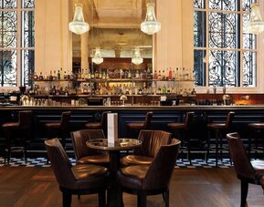 Hotel bar at Threadneedles, Marriott Autograph Collection Hotel.
