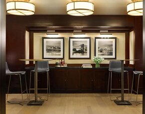 Business center at The Muse New York.