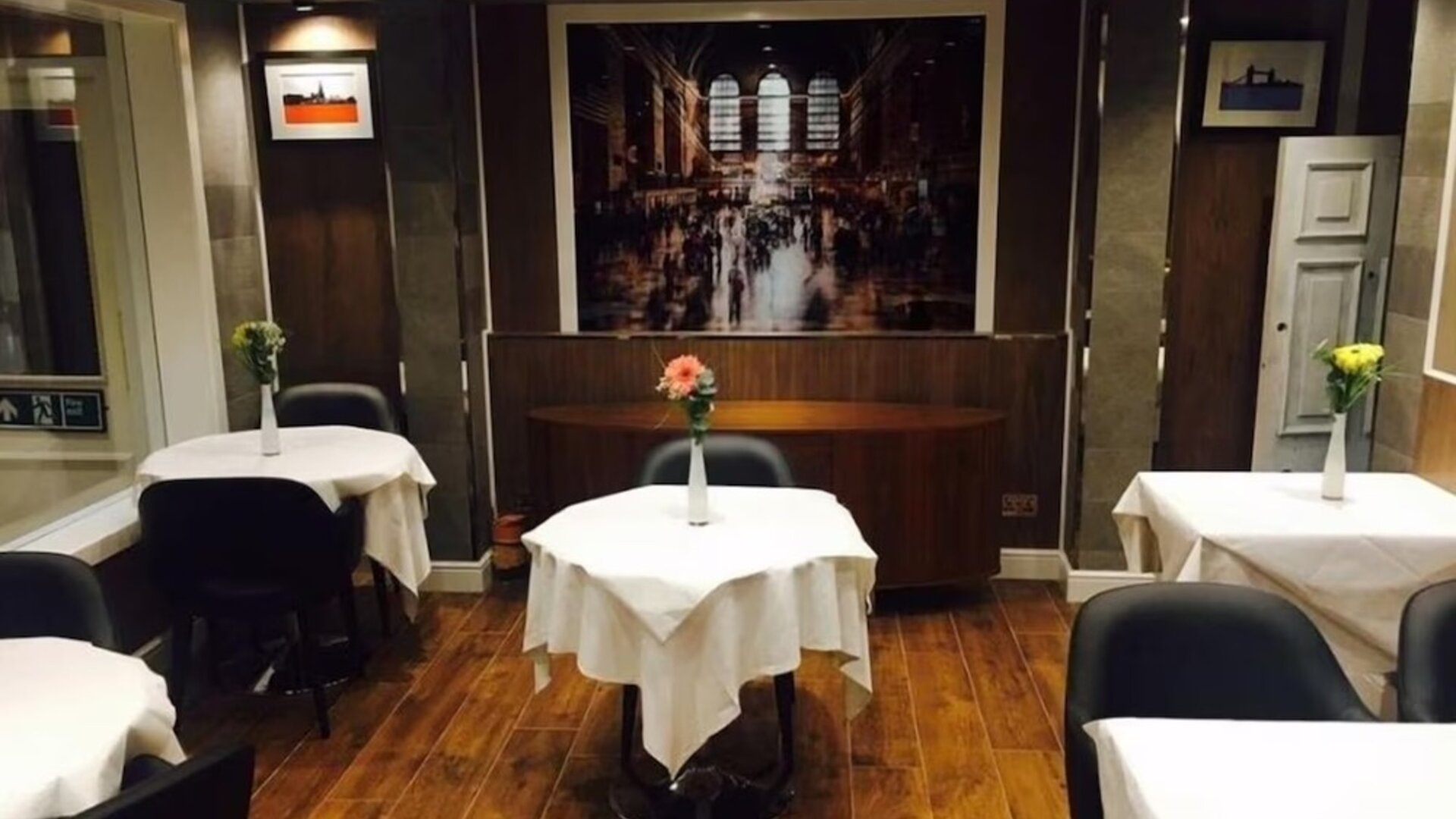 Dining area at Cheshire Hotel.