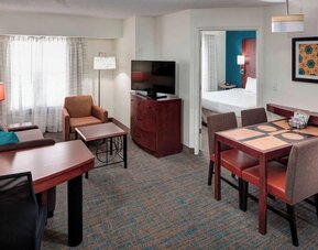 Day use room with living area at Residence Inn By Marriott Hattiesburg.