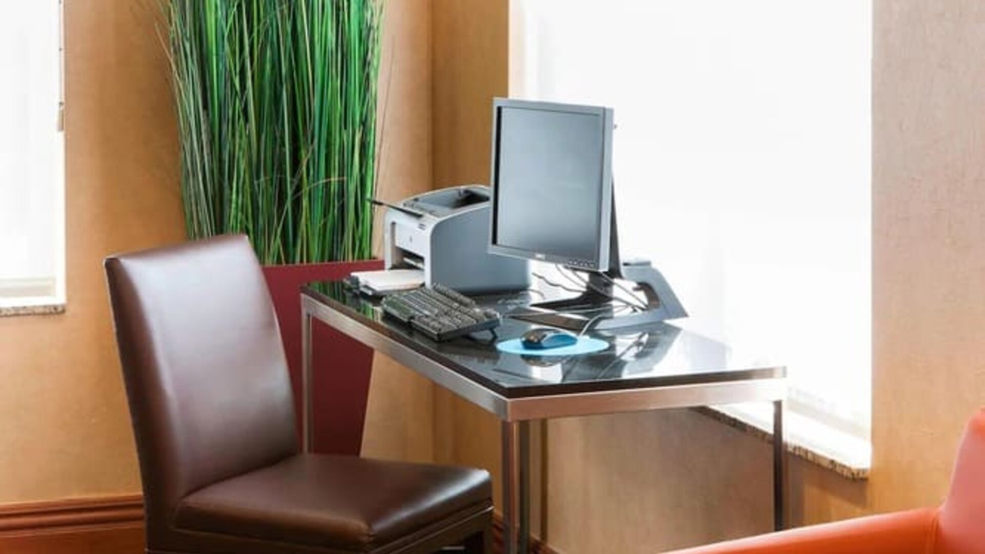 Business center at Residence Inn By Marriott Bentonville Rogers.