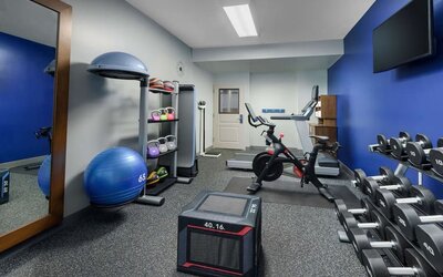 Fitness center available at Hampton Inn By Hilton Fort Lauderdale-Cypress Creek.