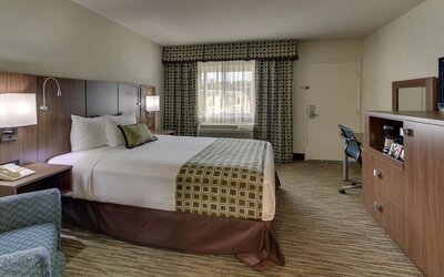 Day use room with work desk at The Stevenson Monterey.