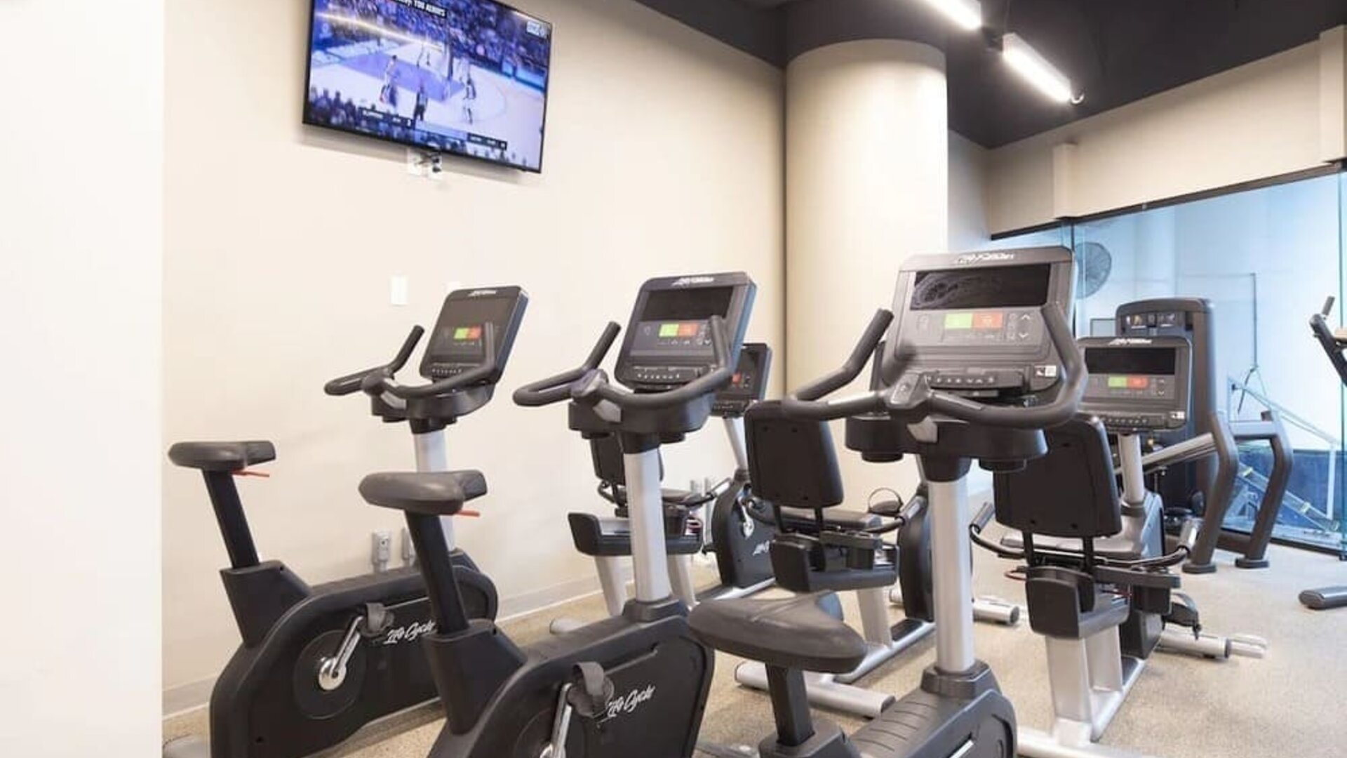 Fitness center available at Alohilani Resort Waikiki Beach.