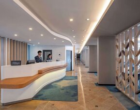 Reception hall at DoubleTree By Hilton Paris Bougival.