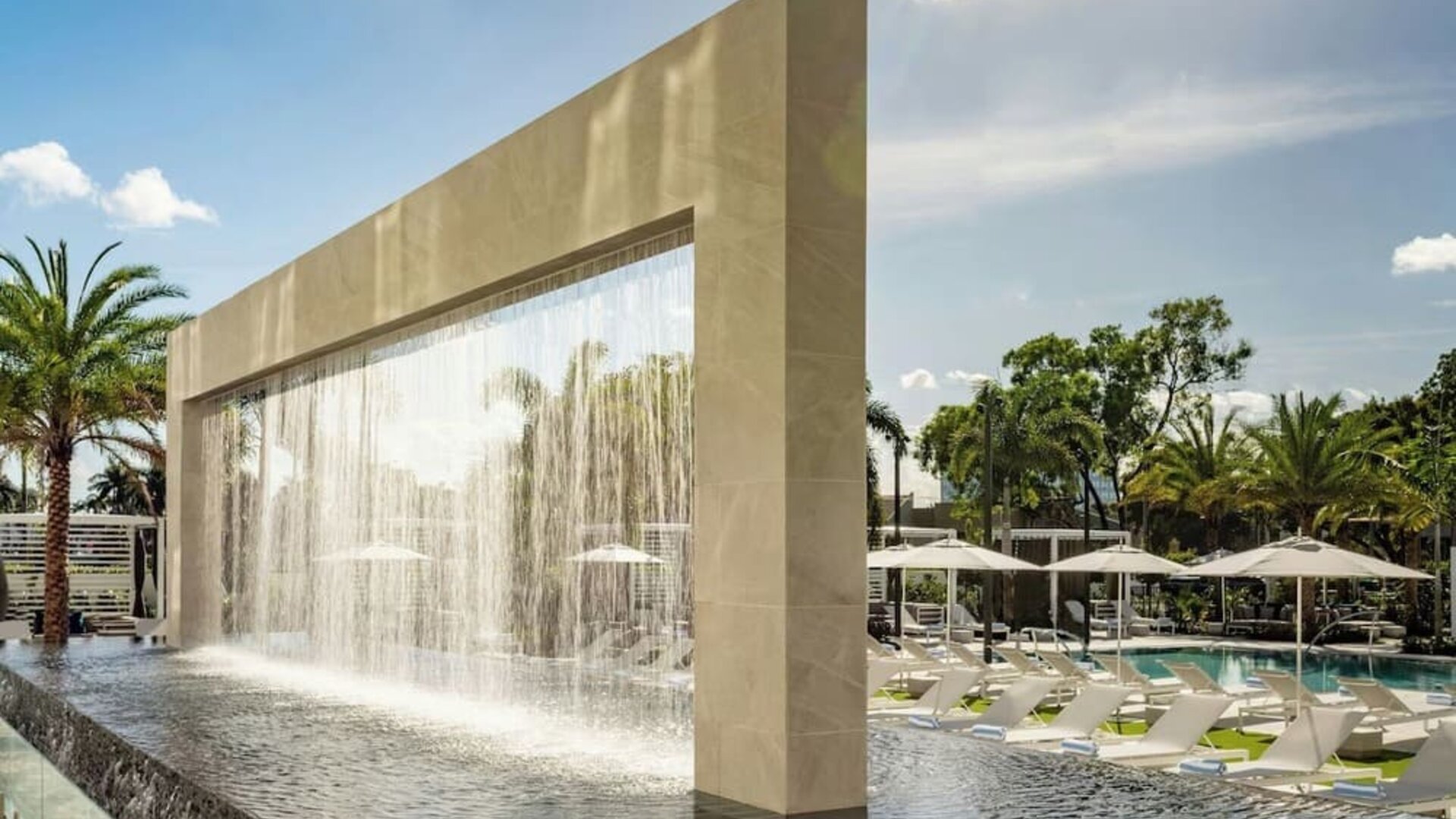 Refreshing view at Renaissance Boca Raton Hotel.
