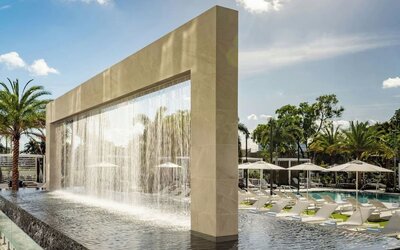 Refreshing view at Renaissance Boca Raton Hotel.
