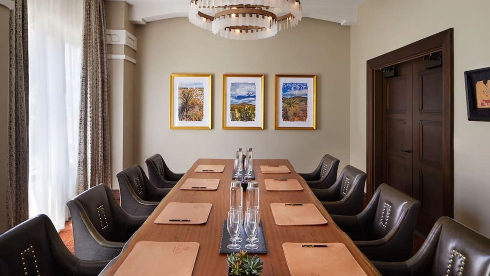 Professional meeting room at The Plaza Pioneer Park, El Paso.