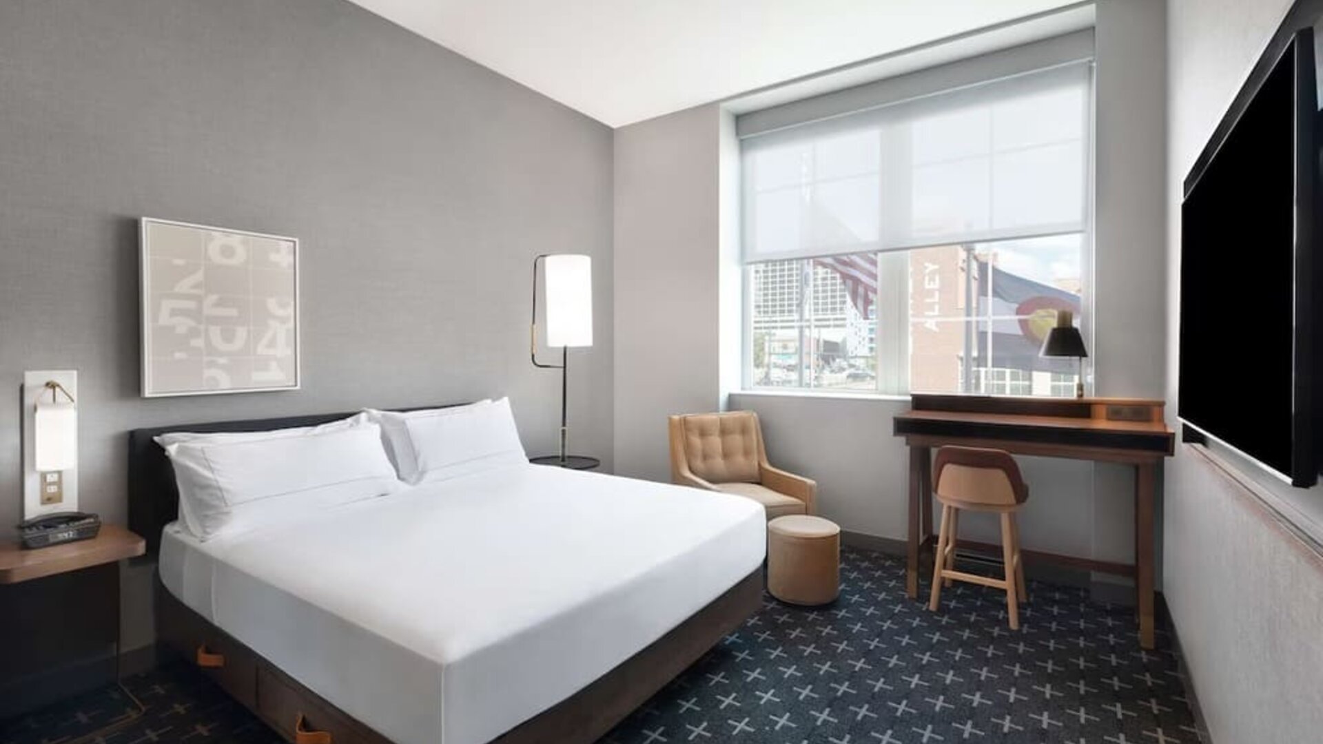 Day use room with work desk at The Slate Denver, Tapestry Collection By Hilton.