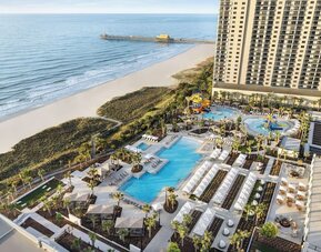 7 outdoor pools available  at Embassy Suites By Hilton Myrtle Beach Oceanfront Resort.