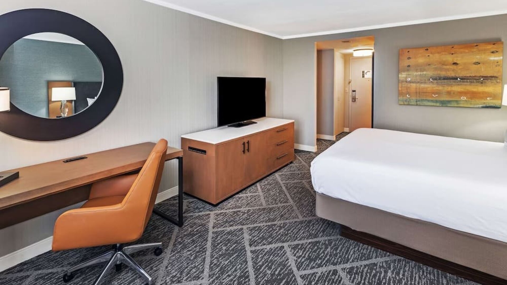 Day use room with work desk at DoubleTree By Hilton Tulsa - Warren Place.