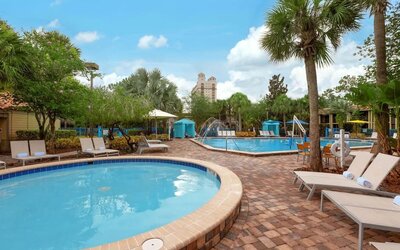 Children's pool available at DoubleTree By Hilton Orlando At SeaWorld.
