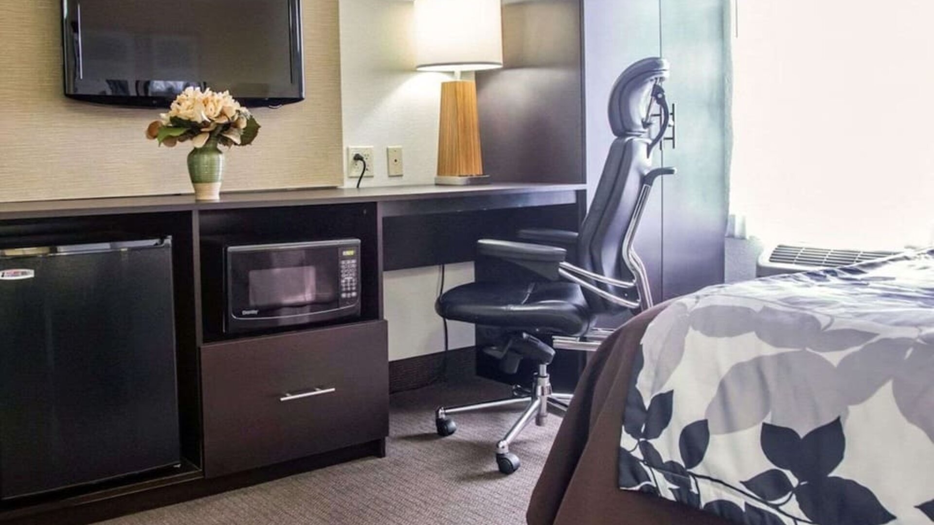 Day use room workspace at Sleep Inn Tinley Park.