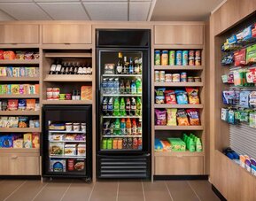 Snack bar at Sonesta ES Suites Atlanta Alpharetta North Point Mall.