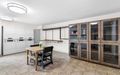 Laundry service available for guests at Sonesta Simply Suites Austin South.