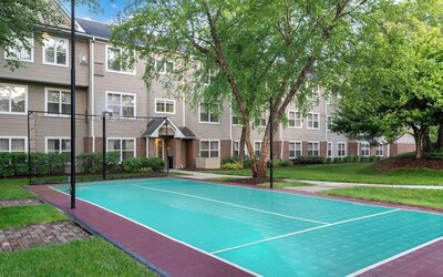 Basketball court at Sonesta ES Suites Parsippany Morris Plains.