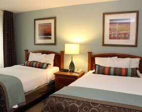 Day use twin room at Sonesta ES Suites Portland Vancouver 41st Street.