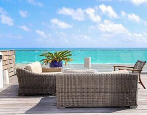 Lounge seating at Nautilus Sonesta Miami Beach.
